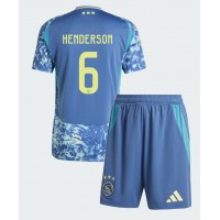 Ajax Jordan Henderson #6 Vieras Peliasu Lasten 2024-25 Lyhythihainen (+ Lyhyet housut)